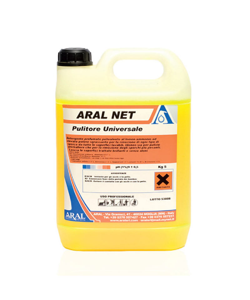 ARAL NET / Ароматизированное многоцелевое (универсальное) моющее средство, содержит аммиак