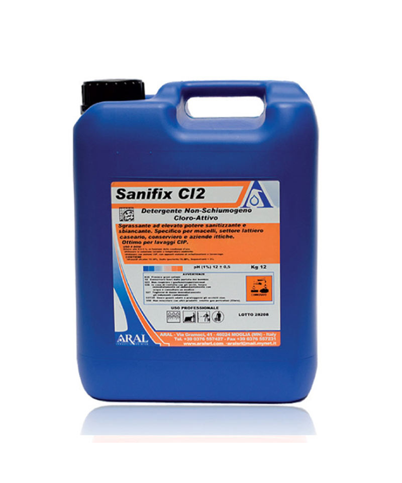 SANIFIX CL2 / Дезинфицирующее моющее средство с активным хлором