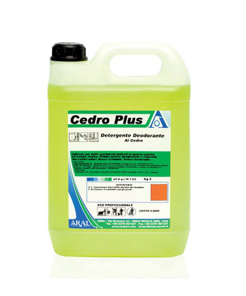 CEDRO PLUS (КЕДР ПЛЮС) / Дезодорирующее концентрированное средство для мытья пола с ароматом кедра