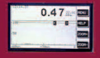 Сенсорный экран автоматического потокового анализатора UVMeter