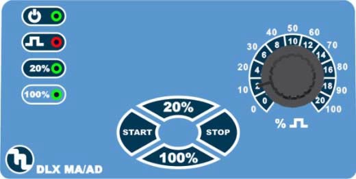 Панель управления соленоидного насоса DLX(B) MA/AD